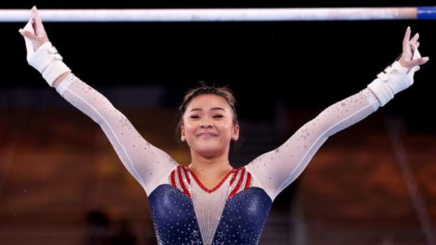 Tokyo Olympics: Sunisa Lee takes gymnastics all-around gold as Simone Biles watches from stands