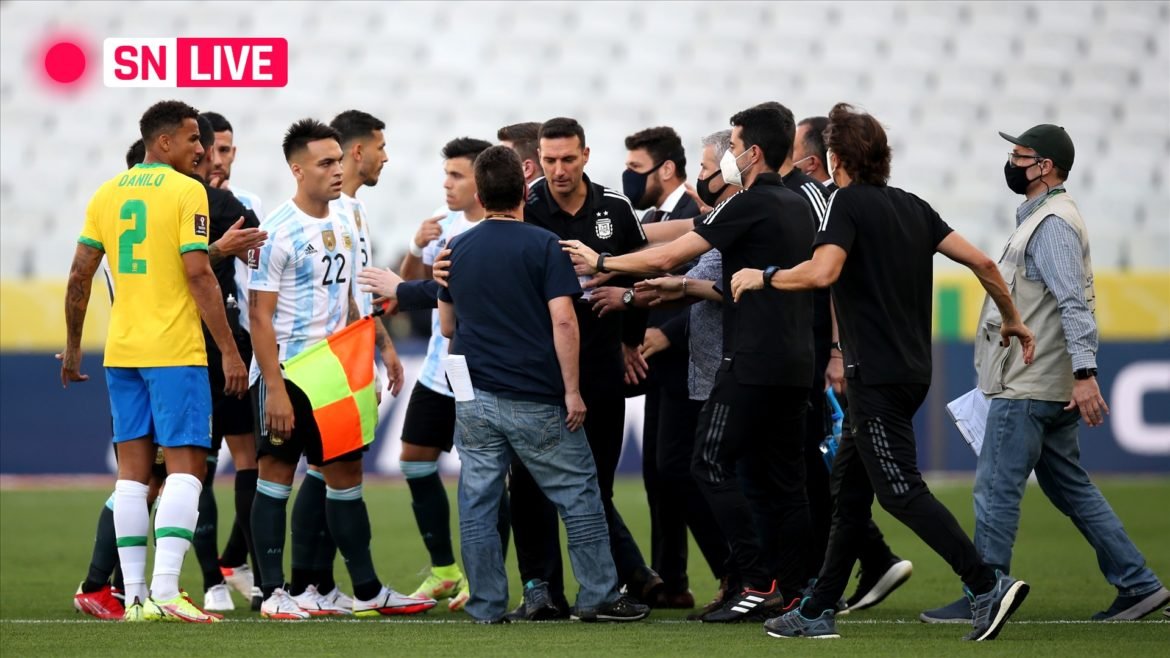 Brazil vs. Argentina suspended: World Cup qualifier interrupted by well being officers