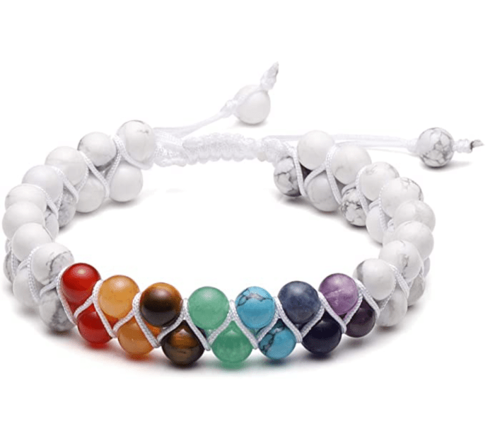 Top Plaza Bead Chakra Bracelet