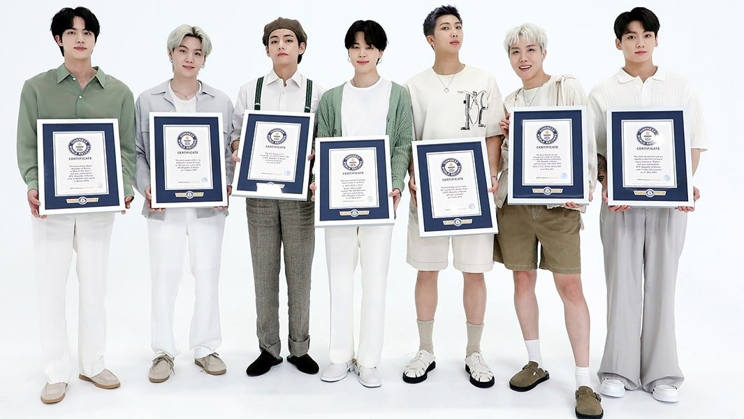 BTS and their 23 records enter the Guinness World Records 2022 Hall of Fame