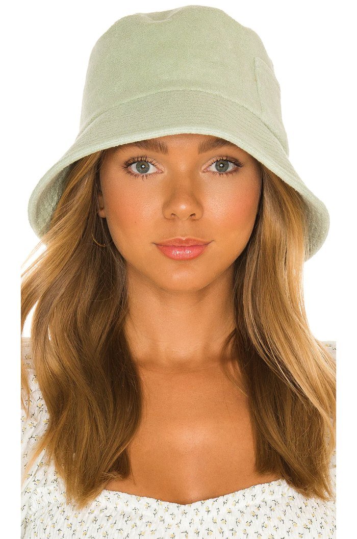 mint green bucket hat