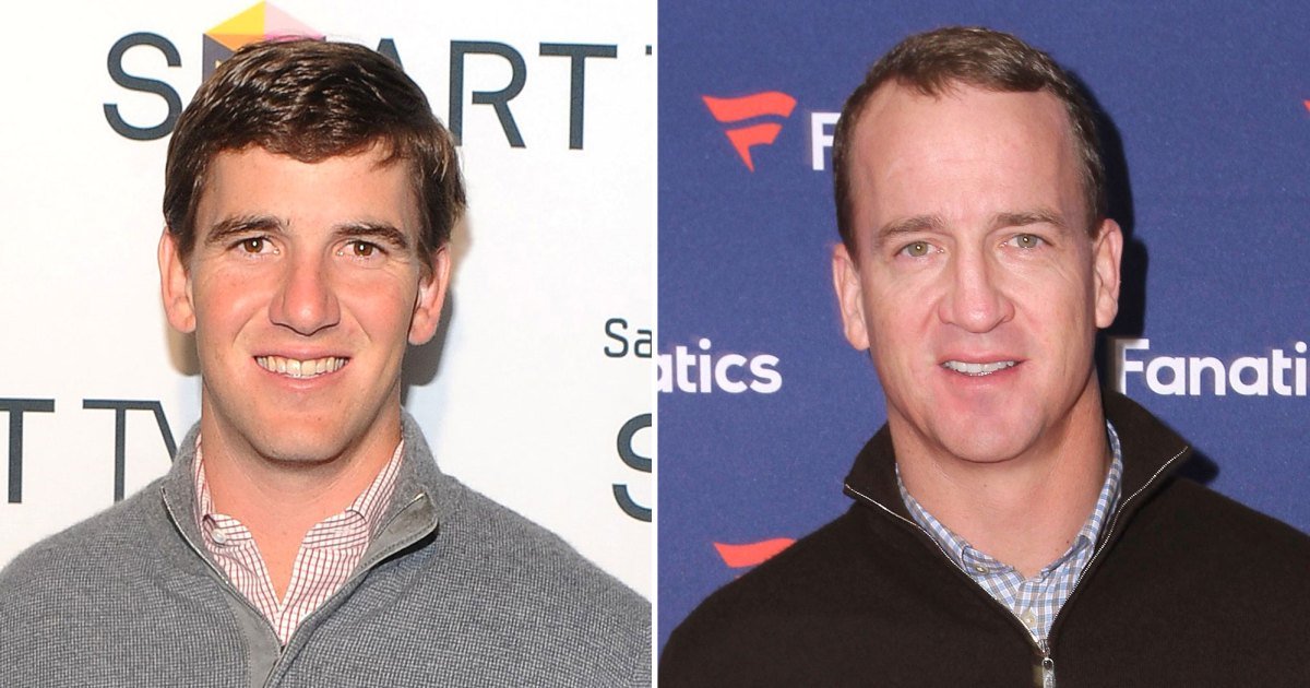 Eli and Peyton Manning's Uncommon Photographs With Their Youngsters Over the Years