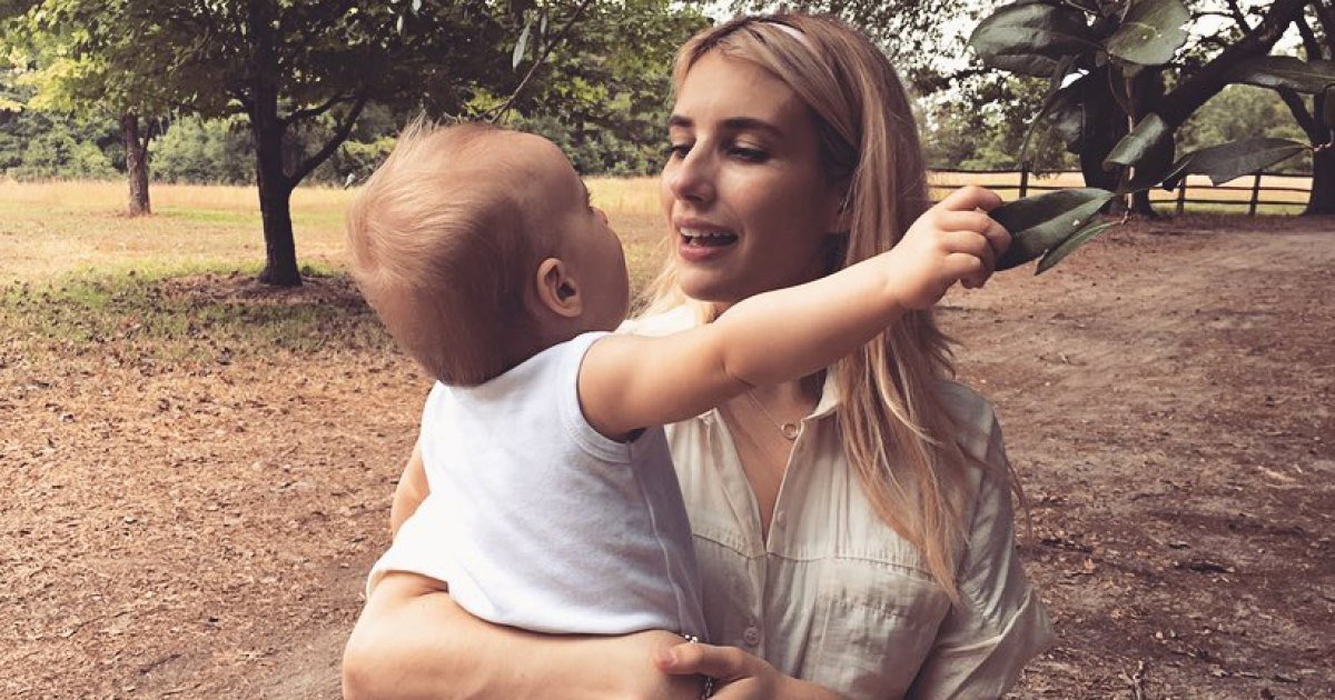 Mother’s Day Cuddles! Emma Roberts Calls Son Rhodes the ‘Love of My Life’