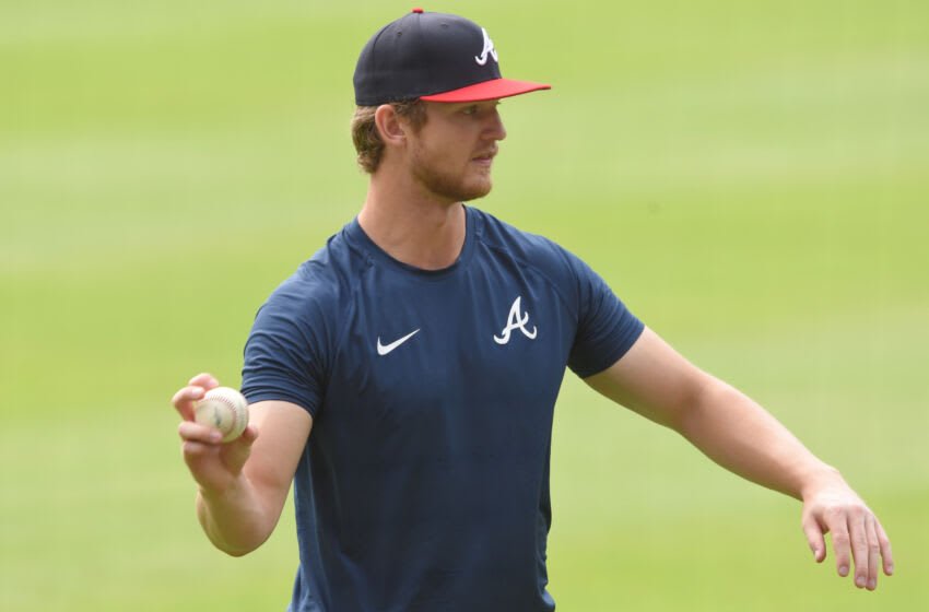 Atlanta Braves starting pitcher Mike Soroka. (John David Mercer-USA TODAY Sports)