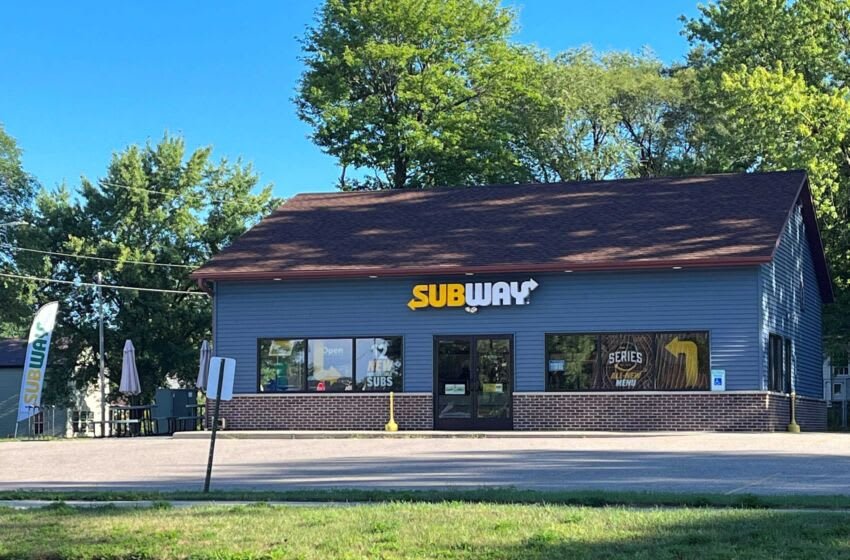 Subway will close Aug. 30, 2022 at 8226 Jackson St. in Pittsville.
Pittsville Subway