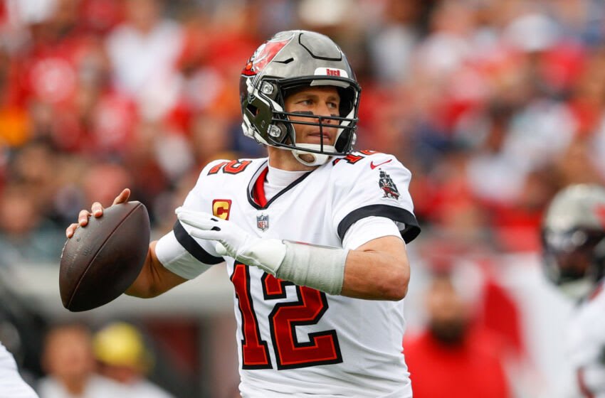 Tom Brady, Tampa Bay Buccaneers. (Mandatory Credit: Nathan Ray Seebeck-USA TODAY Sports)