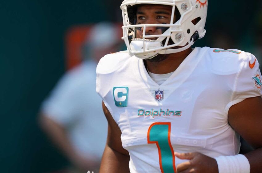 Miami Dolphins quarterback Tua Tagovailoa. (Syndication: Palm Beach Post)