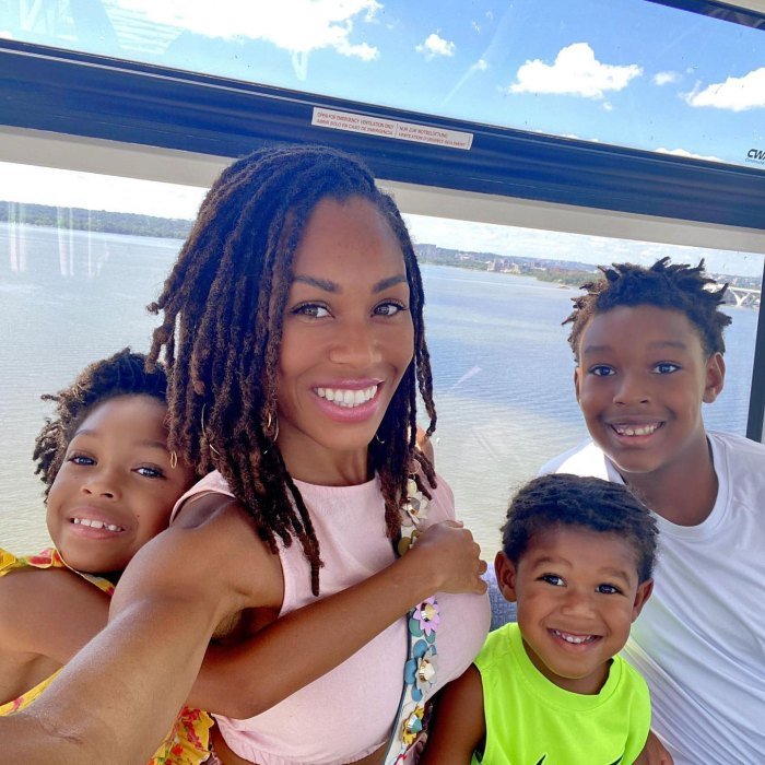 Real Housewives of Potomac Monique Samuels and Chris Samuels Seemingly Laugh Off Split Report Kids