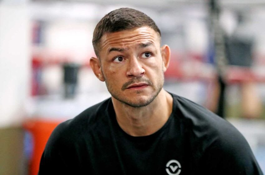 Cub Swanson prepares for his next fight in the UFC's bantamweight division in Indio, Calif., on August 22, 2022.
Cub Swanson Trains For Upcoming Fight 2690